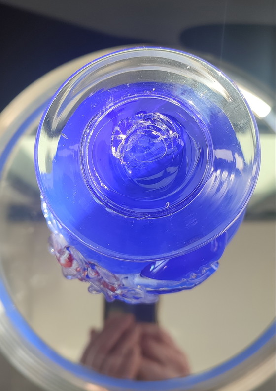 Image 1 of Italian art blown glass vase
