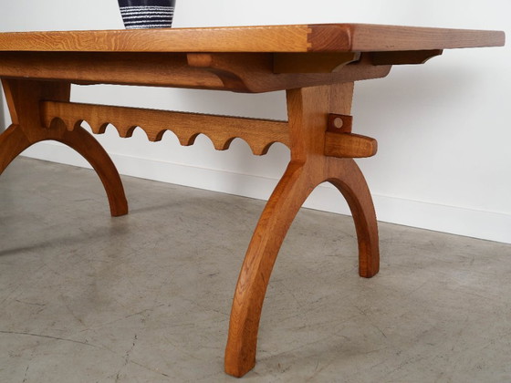 Image 1 of Oak table, Danish design, 1960s, designer: Henning Kjaernulf