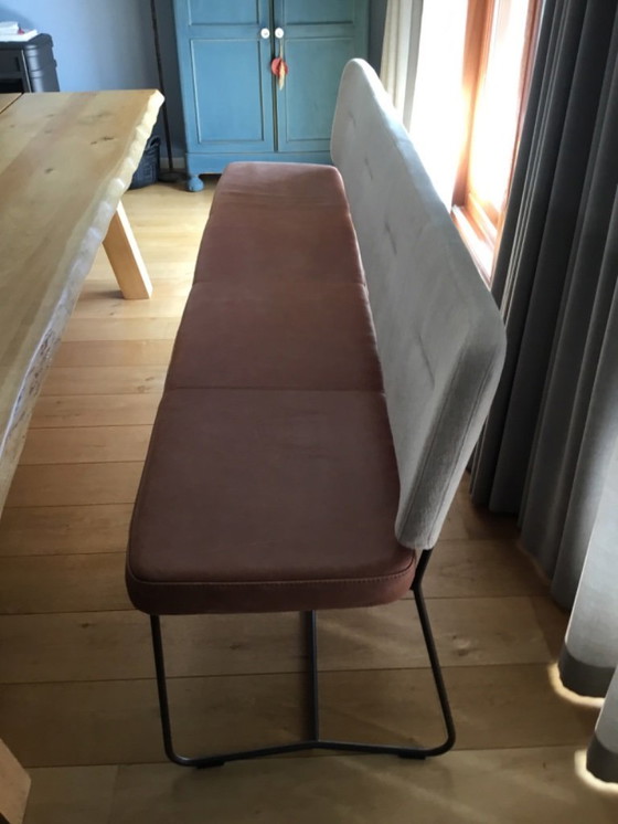 Image 1 of 3 Bert Plantagie Kiko chairs and 1 dining table bench