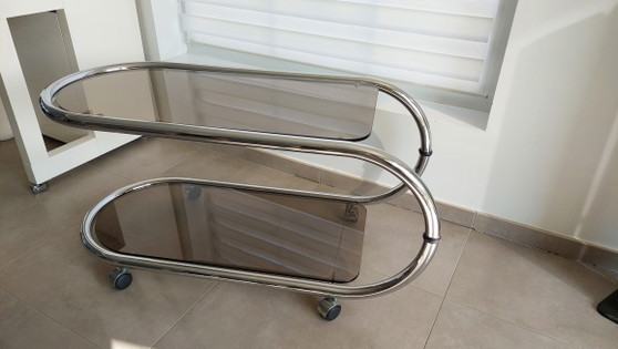 Marca de diseño italiana Gallotti & Radice – Carritos de bar, Glass, Metal (photo 5 of 5)