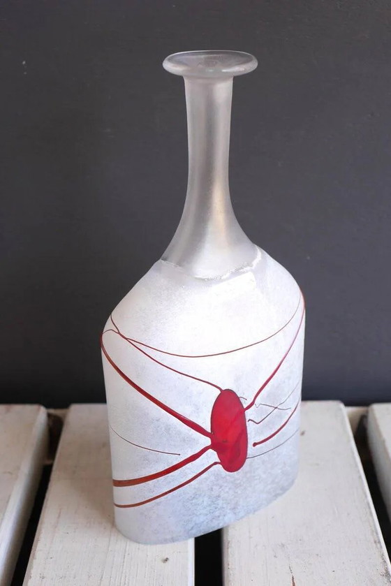 Image 1 of Swedish vase by B. Vallien for Kosta Boda, 1980s