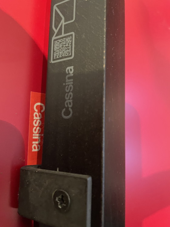 Image 1 of Rietveldstoel van Cassina genummerde editie rood/blauw/ geel