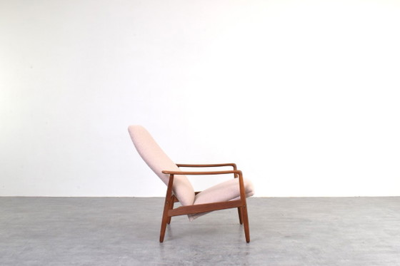 Image 1 of Fauteuil lounge danois du milieu du siècle en teck par Søren Ladefoged pour SL Møbler, années 1960.
