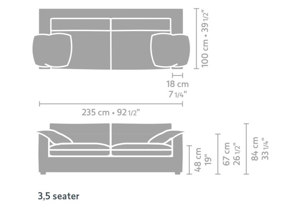 Image 1 of Van Linteloo 2,5 zits bank ecru