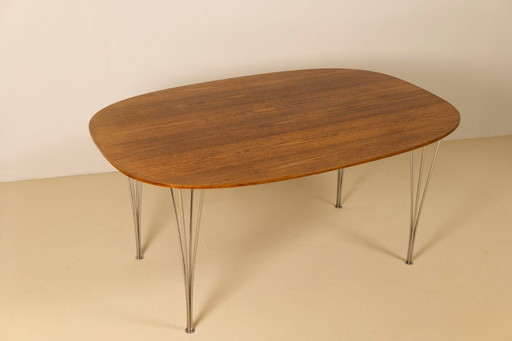 Piet Hein & Bruno Mathsson Superellipse Dining Table, 1970's, Fritz Hansen