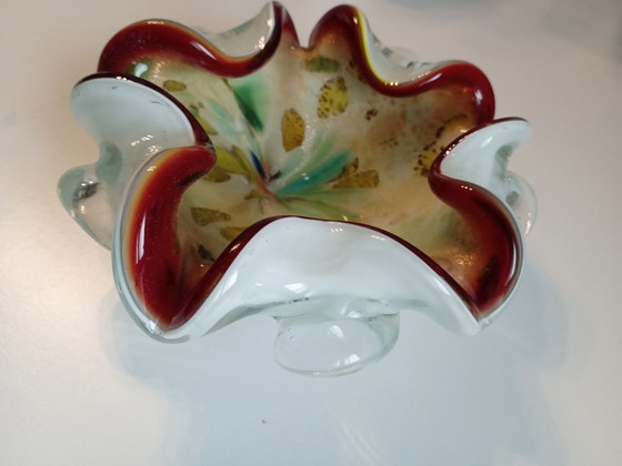 Image 1 of RARE Murano glass cased from the 40s/50s, diameter 17 cm