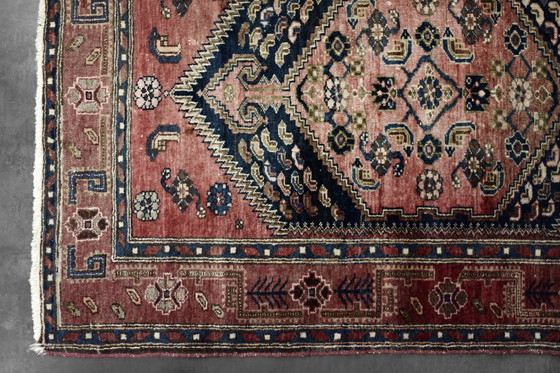 Image 1 of Handgewebter orientalischer Hamadan-Kamse-Teppich, 1960er Jahre