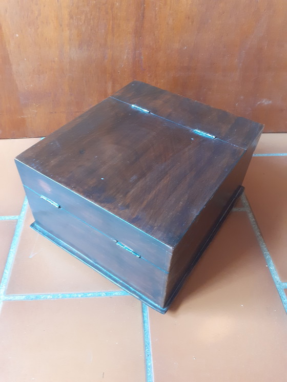Image 1 of Jewelry box with mirror