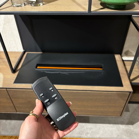 Image 1 of BKS Furniture Ettic TV cabinet with mood fireplace