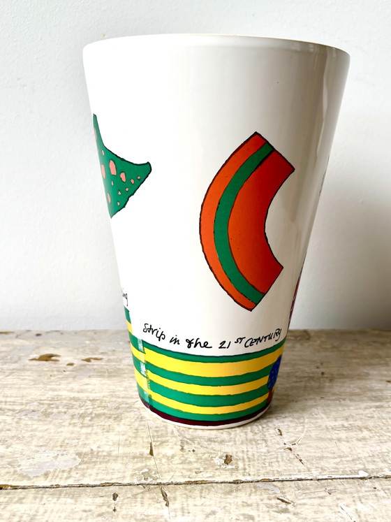 Vase en céramique de 1999 par l'artiste néerlandais Clemens Briels – Ceramic (photo 5 of 12)