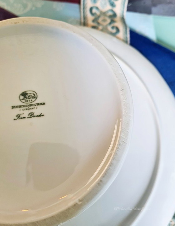 Image 1 of 1 plat en porcelaine Hutschenreuther sur pied, pour gâteau ou pâtisserie
