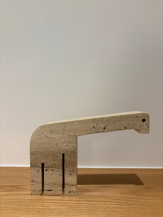 Image 1 of Giraffa in travertino, Fratelli Mannelli, Italia, anni '70