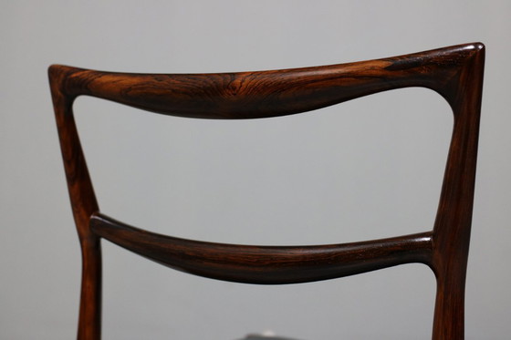 Image 1 of Esszimmerstühle aus Palisanderholz von H.W.Klein für Bramin, 6er-Set