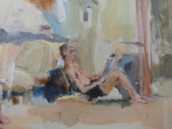 Image 1 of Peter Smit "krantje lezen" 