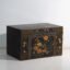 Baule antico dipinto in legno di pino – Cina, circa 1900 – Armadi contenitori, Iron (photo 10 of 40)