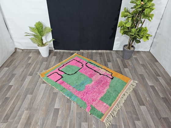 Image 1 of Authentischer Berber-Teppich aus Leinen, 200 x 150 cm