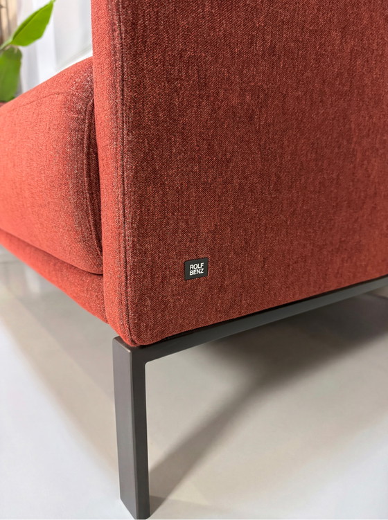 Image 1 of Rolf Benz Cara designbank + Sessel Rot bank