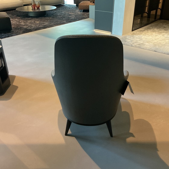 Image 1 of Minotti Leslie armchair and ottoman