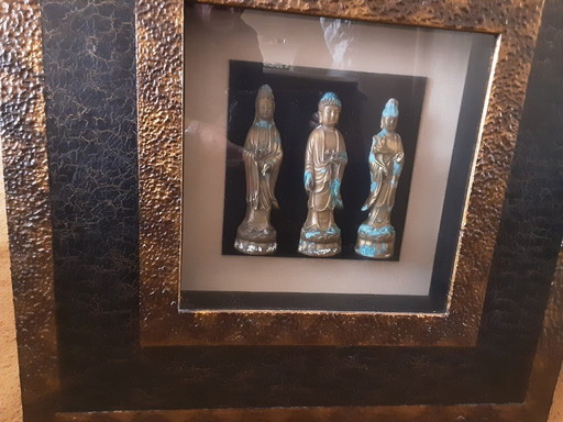 Peinture avec Bouddha d'intérieur