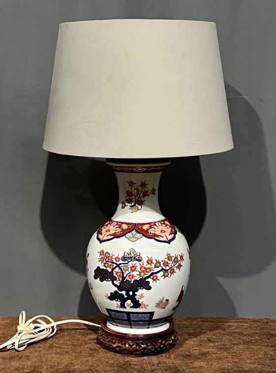 Lamp in porcelain, hand painted – Table lamps (photo 3 of 5)