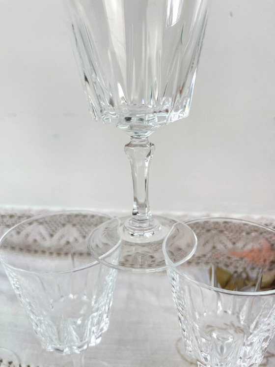 6 Bicchieri da Vino Bianco Cristal D'Arques VERSAILLES – Bicchieri e caraffe, Crystal (photo 5 of 10)