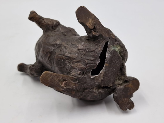 Image 1 of Kleine Bronzeskulptur eines Pferdes, Arthur Spronken?