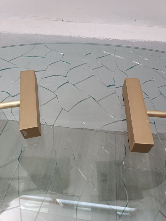 Image 1 of Pair of brass lamps by Cedric Hartman, 1960s