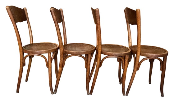 Image 1 of Set of 4 W. Baumann & Cie chairs