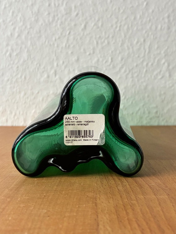 Vaso Alvar Aalto verde smeraldo – Iittala, Vasi, Glass (photo 4 of 5)