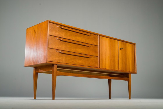 Image 1 of Mid-Century Teak Type RT 200 Sideboard in Teak by Heinrich Riestenpatt for RT Möbel, 1960s