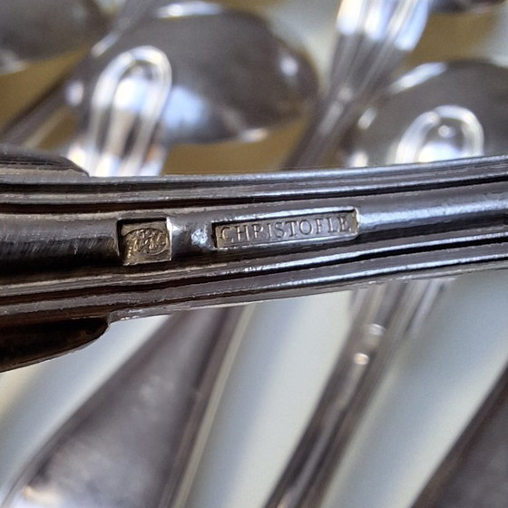 Image 1 of Parte di un set di posate argentate Christofle