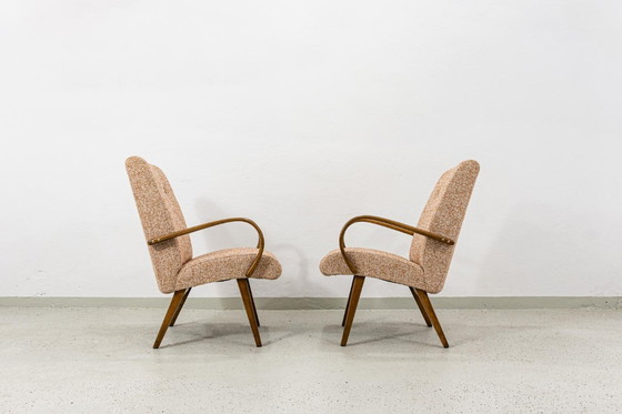 Image 1 of Paire de fauteuils Type 53 par J. Smidek pour Ton, Tchécoslovaquie, années 1960