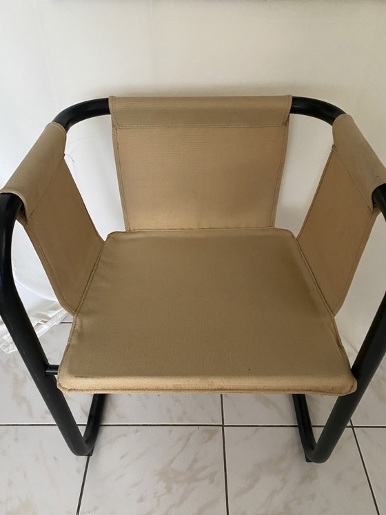 Kadett Stoel van Thomas Jelinek voor Ikea 1973 – Eetkamerstoelen, Metal, Textile (photo 7 of 10)