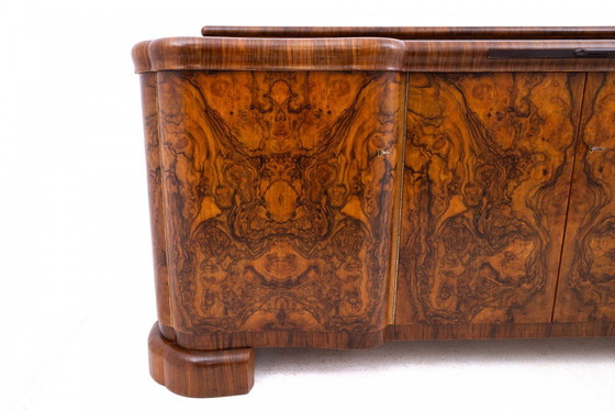 Image 1 of Large Art Deco chest of drawers from the 1940s, Poland.