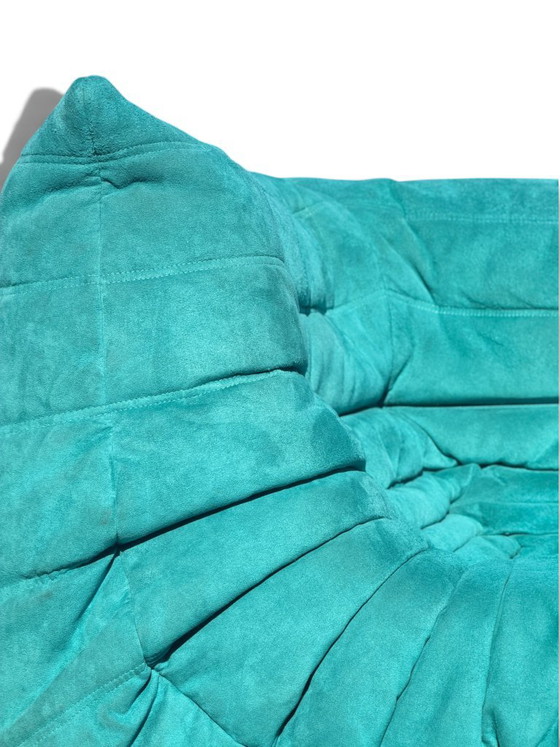 Divano Angolare Togo Turchese — Michel Ducaroy per Ligne Roset – Divani angolari, Velvet (photo 13 of 21)