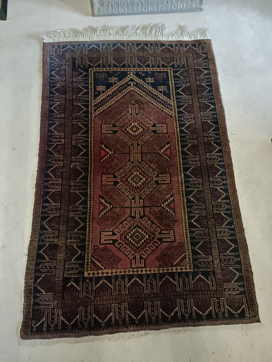 Tappeto persiano 140 x 89 cm, Tappeti, Cotone, Lana, Beige (foto 4 di 15)