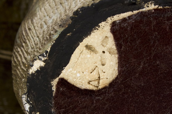 Image 1 of Ensemble de deux sculptures d'éléphants de Valérie Courtet Grès émaillé Circa 2010