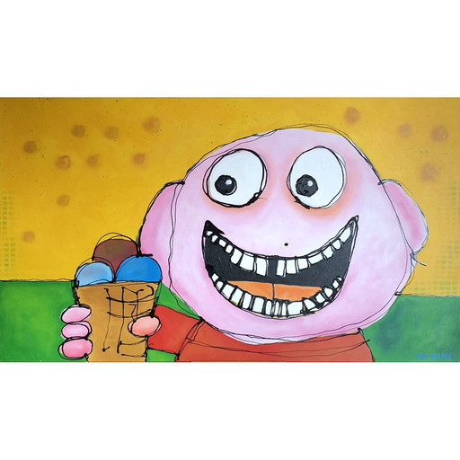 Painting "The Ice Cream Parlor" #1