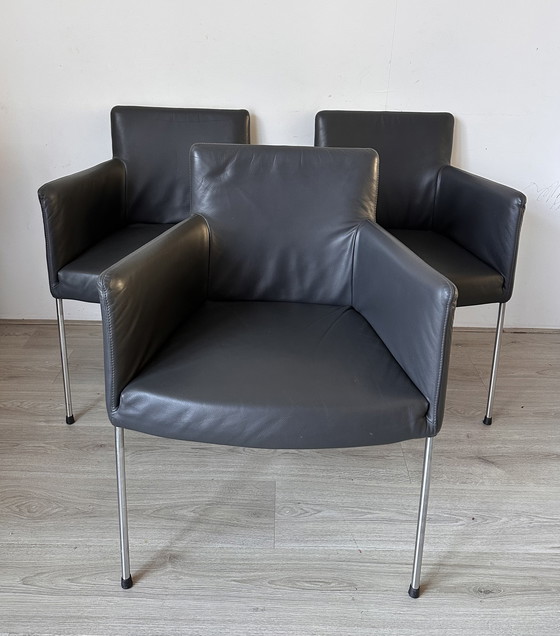 Image 1 of 4x Label Tiba design dining room chairs