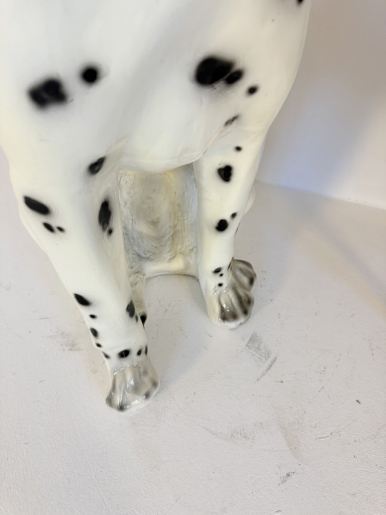 Image 1 of Grand Danois vintage XXL en céramique, Italie, années 60