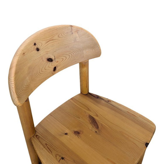 Image 1 of Set van 4 Rainer Daumiller stoelen, mid-century stijl, grenenhout, vintage