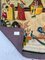Arazzo raffigurante Krishna Ras Leela, ricamato a mano, anni '60. – Decorazioni murali, Textile (photo 3 of 5)