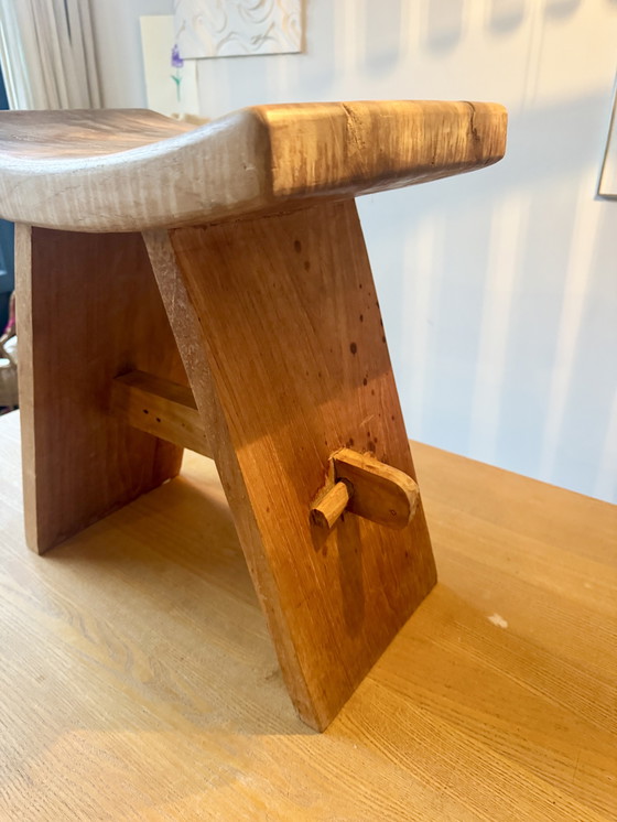 Image 1 of Japanischer Teakholzstuhl