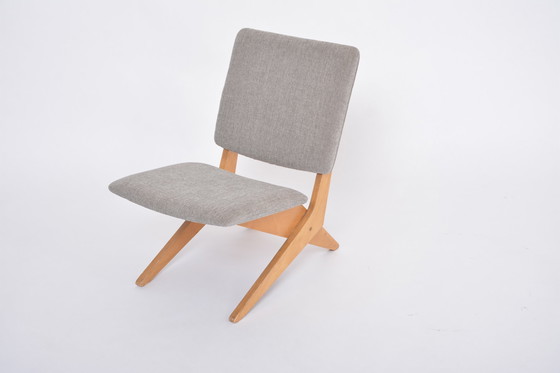 Image 1 of Dutch Mid-Century Modern FB18 Scissor Chair by Jan Van Grunsven for UMS Pastoe