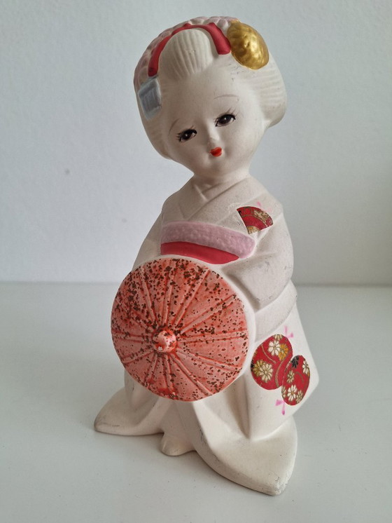 Image 1 of traditional Japanese woman figure