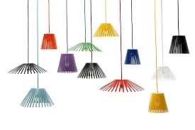 Gispen Ray lampe pendante 17cm jaune