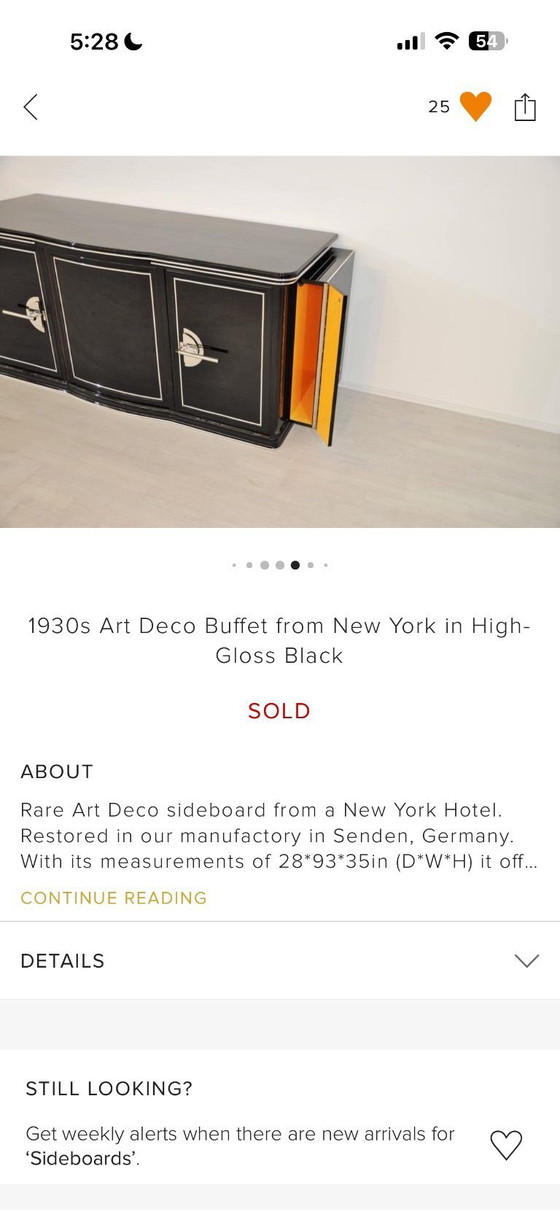 Image 1 of Cofre Art Déco