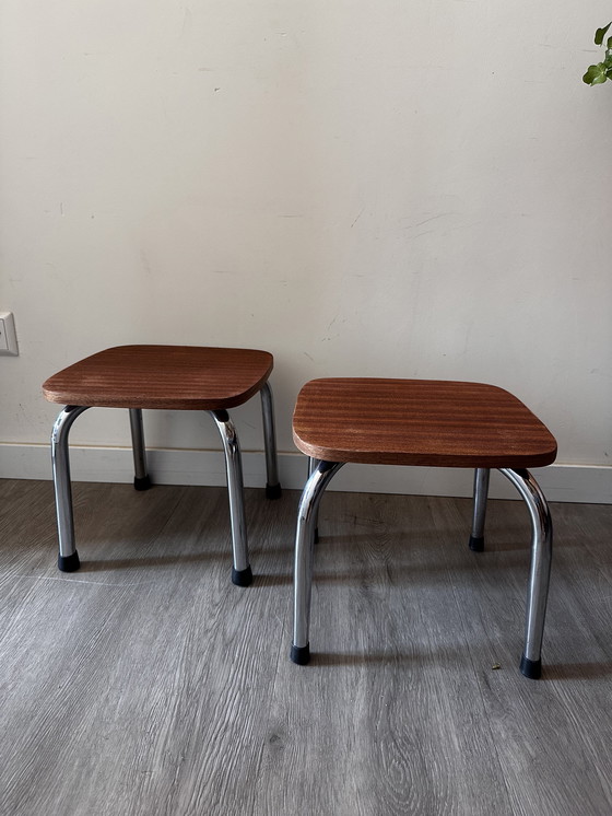 Image 1 of Set of two 1970s side tables