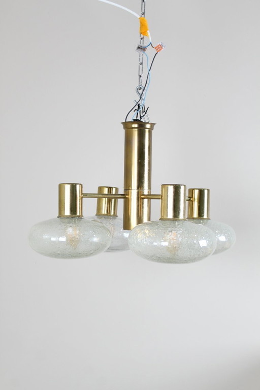 Vintage Doria pendant lamp from the 1970s