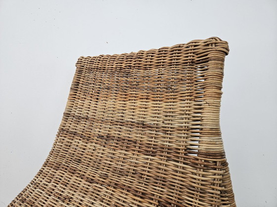 Rattan Chaise longue, Ikea, Korbgeflecht, Braun, Organic Modern (Foto 6 von 10)